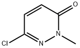 6-クロロ-2-メチルピリダジン-3(2H)-オン 化学構造式