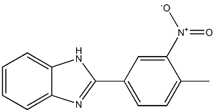 2-(4-Methyl-3-nitrophenyl)-1H-benzo[d]iMidazole Structure