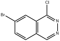 7-溴-1-氯酞嗪,1011291-78-3,结构式