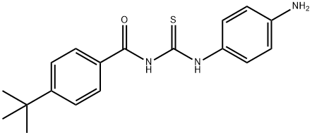 1-(4-아미노-페닐)-3-(4-tert-부틸-벤조일)-티오우레아