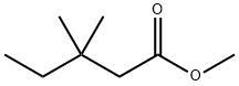 Methyl 3,3-diMethylpentanoate, 101186-01-0, 结构式