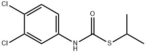 S-Isopropyl (3,4-dichlorophenyl)carbaMothioate 化学構造式