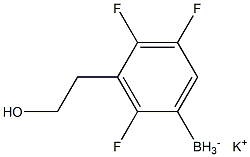 POTASSIUM 3-(2-HYDROXYETHYL)PHENYLTRIFLUOROBORATE 化学構造式