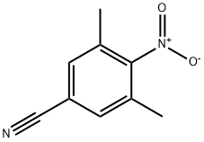 3,5-DiMethyl-4-nitrobenzonitrile,101552-39-0,结构式