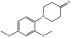 1-(2,4-dimethoxyphenyl)piperidin-4-one Structure