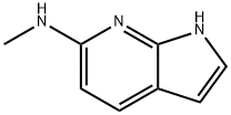 N-Methyl-1H-pyrrolo[2,3-b]pyridin-6-amine Struktur