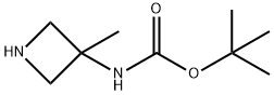 3-(BOC-AMINO)-3-METHYLAZETIDINE Structure