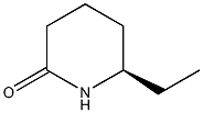 (R)-6-乙基哌啶-2-酮 结构式