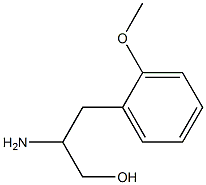 DL-2-甲氧基苯丙氨醇,1018665-73-0,结构式