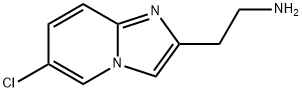6-Chloroimidazo[1,2-a]pyridine-2-ethanamine Struktur