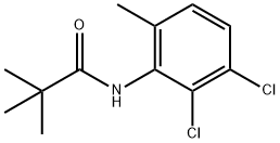 N-(2,3-DICHLORO-6-METHYLPHENYL)-2,2-DIMETHYLPROPANAMIDE Struktur