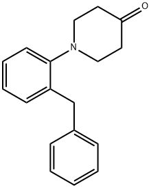 1-(2-benzylphenyl)piperidin-4-one Structure