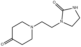 1-[2-(2-oxo-1-iMidazolidinyl)ethyl]-4-piperidinone 化学構造式