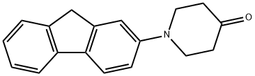 1-(9H-fluoren-2-yl)piperidin-4-one Structure