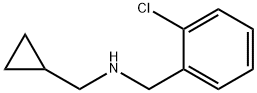 N-环丙甲基-2-氯苄胺,1019506-73-0,结构式