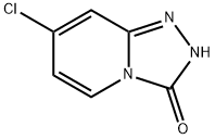 7-Chloro-[1,2,4]triazolo[4,3-a]pyridin-3(2H)-one 化学構造式