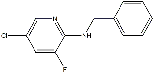N-Benzyl-5-chloro-3-fluoropyridin-2-aMine Structure