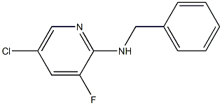 N-Benzyl-5-chloro-3-fluoropyridin-2-aMine Struktur