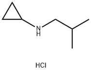 N-IsobutylcyclopropanaMine Hydrochloride Struktur