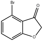 4-溴苯并呋喃-3(2H)-酮, 1020966-78-2, 结构式