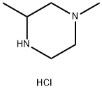 1,3-二甲基哌嗪盐酸盐 结构式