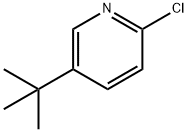5-(tert-Butyl)-2-chloropyridine Struktur