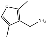 (2,4-DiMethyl-3-furyl)MethylaMine, 95%, 1023814-75-6, 结构式