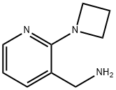 (2-(氮杂环丁烷-1-基)吡啶-3-基)甲胺 结构式