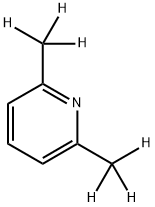 2,6-二(三氘甲基)吡啶 结构式