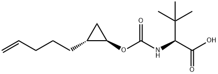 1026200-27-0 (S)-3,3-二甲基-2-((((1R,2R)-2-(戊-4-烯-1-基)环丙氧基)羰基)氨基)丁酸