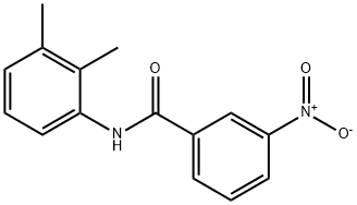 N-(2,3-二甲基苯基)-3-硝基苯甲酰胺 结构式