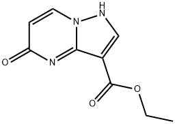 Ethyl 1,5-dihydro-5-oxopyrazolo[1,5-a]pyrimidine-3-carboxylate Struktur