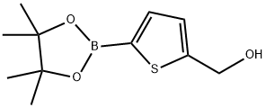 (5-(4,4,5,5-TetraMethyl-1,3,2-dioxaborolan-2-yl)thiophen-2-yl)Methanol Struktur
