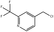 4-氯甲基-2-三氟甲基吡啶, 1027545-48-7, 结构式