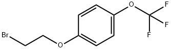 1-(2-溴乙氧基)-4-(三氟甲氧基)苯 结构式