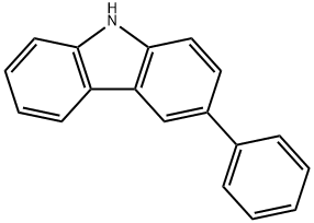 3-苯基-9H-咔唑,103012-26-6,结构式