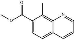 7-퀴놀린카르복실산,8-메틸-,메틸에스테르