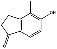 5-hydroxy-4-Methyl-2,3-dihydroinden-1-one Structure