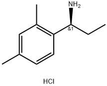 (S)-1-(2,4-DiMethylphenyl)propan-1-aMine hydrochloride Struktur