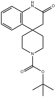 tert-butyl 2'-oxo-2',3'-dihydro-1'H-spiro[piperidine-4,4'-quinoline]-1-carboxylate Structure