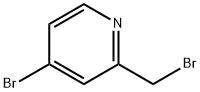 4-bromo-2-(bromomethyl)pyridine, 1032650-53-5, 结构式