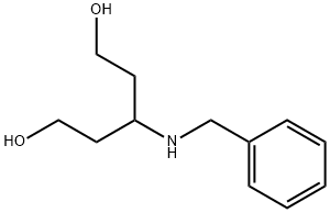 3-[(苯基甲基)氨基]-1,5-戊二醇,1034082-96-6,结构式