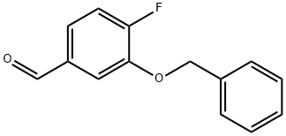 3-(Benzyloxy)-4-fluorobenzaldehyde Struktur