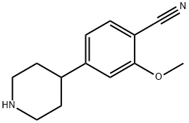 2-METHOXY-4-PIPERIDIN-4-YL-BENZONITRILE|2-甲氧基-4-哌啶-4-基-氰基苯
