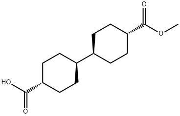 1035265-72-5 (反式,反式)-[1,1'-联环己基]-4,4'-二甲酸 4-甲酯