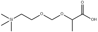 2-((2-(triMethylsilyl)ethoxy)Methoxy)propanoic acid Struktur