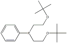 Bis(2-tert-butoxyethyl)(phenyl)phosphine,1036-99-3,结构式