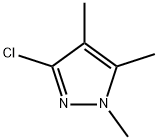 3-Chloro-1,4,5-triMethyl-1H-pyrazole Structure