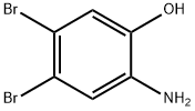 2-氨基-4,5-二溴苯酚,1037298-16-0,结构式