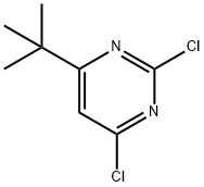 4-tert-butyl-2,6-dichloropyriMidine Struktur